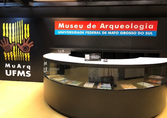 Recepção do Museu de Arqueologia da UFMS